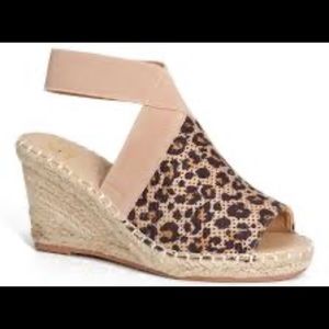 Espadrille Cheetah Wedges